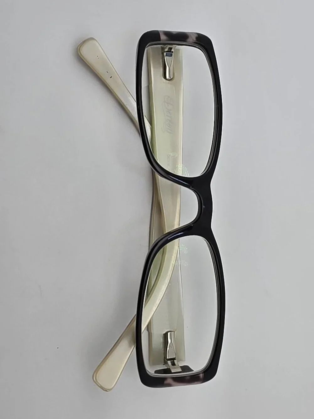 Dereon by Beyonce DOC318 01 Black Pearl Leopard Print Eyeglasses Frame 53-20-135